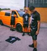 BLACKOUT CARGO SHORTS